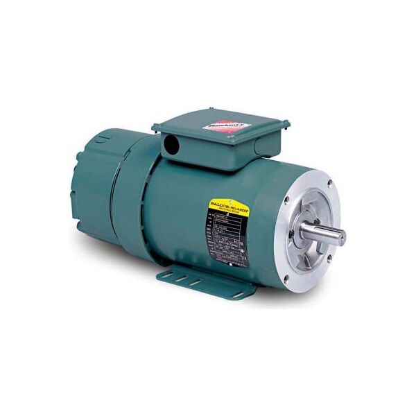 Baldor-Reliance Motor VBNM3538-D, .5HP, 1725RPM, 3PH, 60HZ, 56C, 3516M, TENV, F3